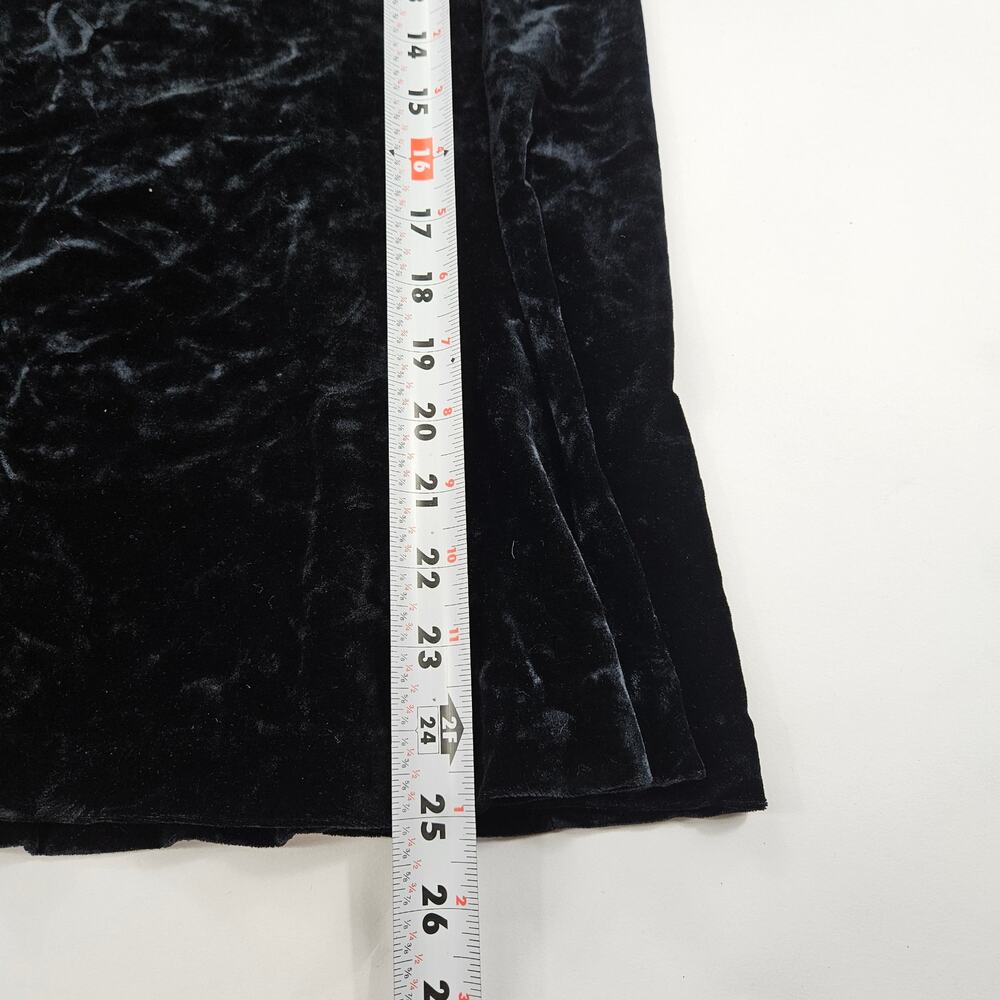 Vintage Betsey Johnson Velvet Skirt Whimsigoth Y2k/90's - Small - Picture 4 of 5